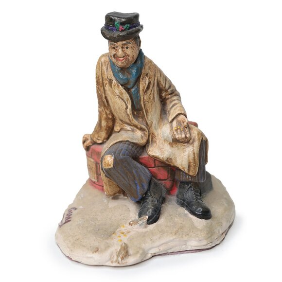Vintage Naturecraft Sharing Figurine Central Park 1980s Hand painted in England - Picture 2 of 10